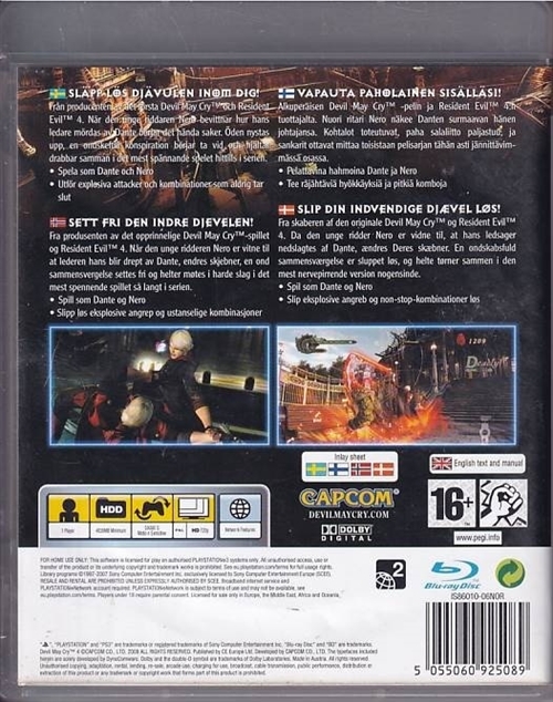 Devil May Cry 4 - PS3 (B Grade) (Genbrug)